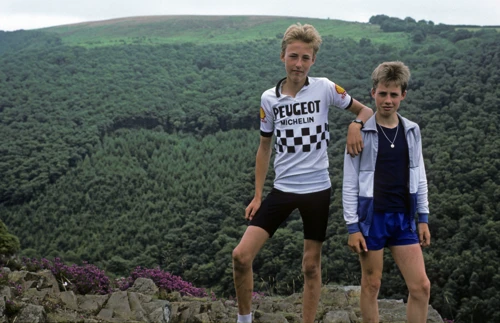 Mark Stott and Brett Jamieson on the Hunters' Path