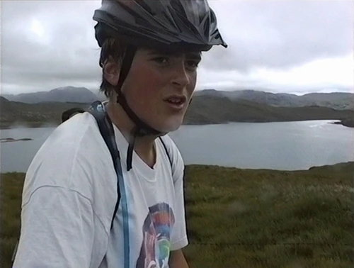 Luke at Inverewe Viewpoint, Tournaig.