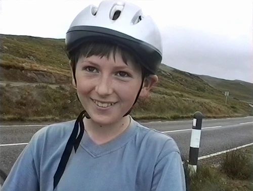 Andrew at Inverewe Viewpoint, Tournaig.