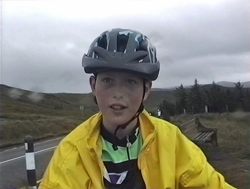 Dominic at Inverewe Viewpoint, Tournaig.