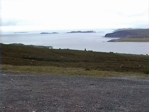 Through the mouth of Little Loch Broom to Priest Island and Carn Deas, from Little Loch Broom Viewpoint.