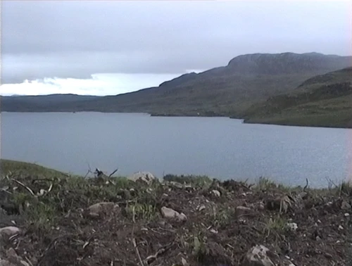 Loch Lurgainn from our lunch spot, 13.8 miles from Ullapool.