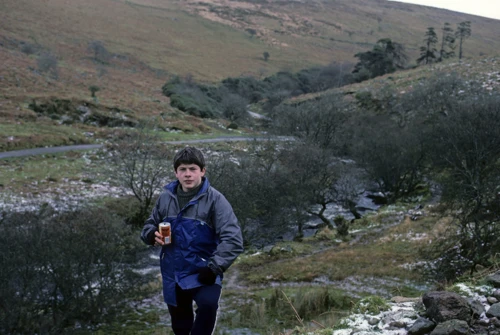 Gary Johnson near Avon Dam, probably taken today.