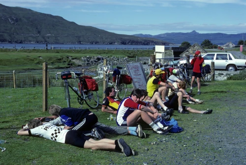 Afternoon tea at the Luib café