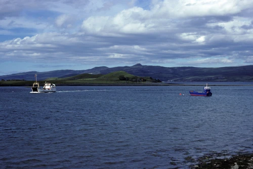 Our ferry draws near at Sconser