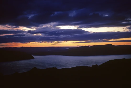 Sunset from the hostel