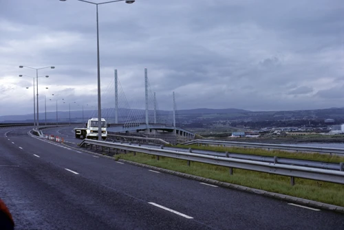 The Kessock Bridge leading to Inverness