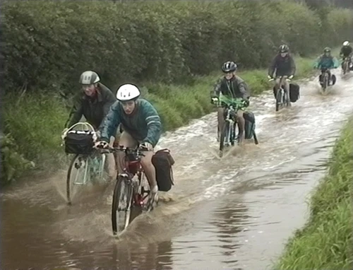 Floods like this at Erpingham Lodge made the day especially enjoyable for many.