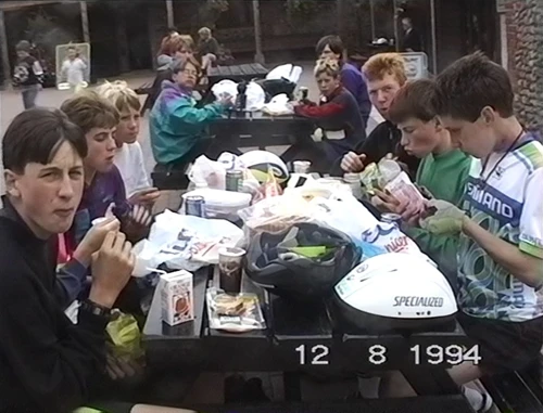 Lunchtime at Langham Glass, Langham (they moved to Fakenham in 2005).