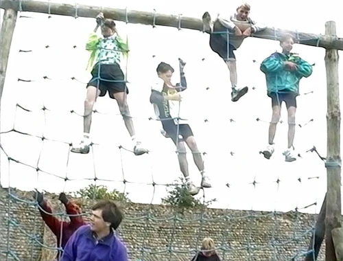 Adventure playground at Langham Glass.