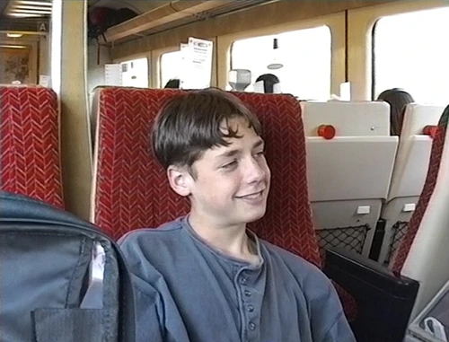 Eliot Thomas-Wright on the 15:21 to London.