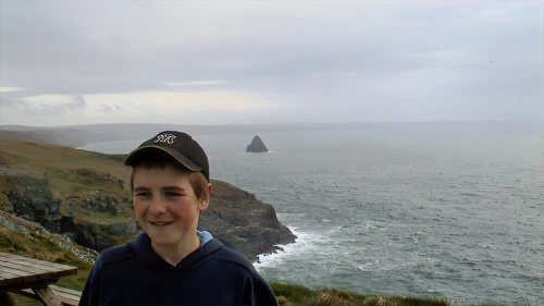 Spectacular sea views from Tintagel Youth Hostel, perched right on the coast.