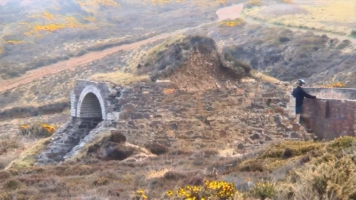 Cligga Head Explosives Tunnel: WWI nitro-glycerine, later the Perranporth Operational Base in WWII.