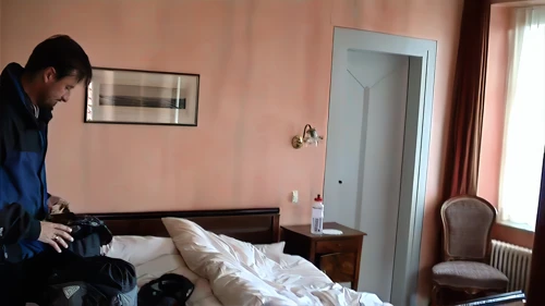 With Gavin absent, Tao is last ready at Gyrenbad Guest House.