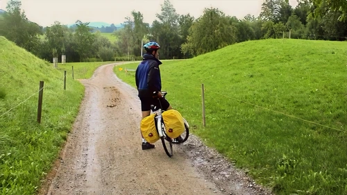 Tao on Route 5 by Sonnenburg Horse Riding Centre—lunch stop imminent.