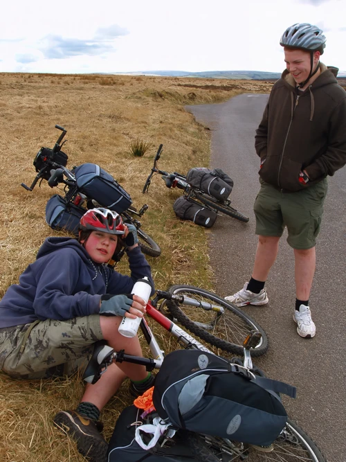 Lang Combe Head, near Exford, 478 m above sea level. The highest road in the South West?