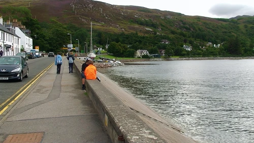 Little Loch Broom, just outside Ullapool Youth Hostel.