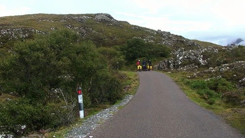 Mad Little Road to Wester Ross at the Black Loch.