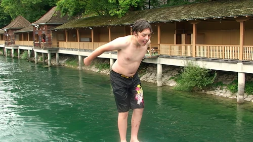 Lawrence steadily hones his technique this afternoon.