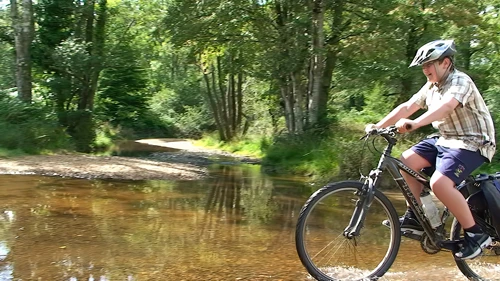 Dillan finally crosses Flechs Water.