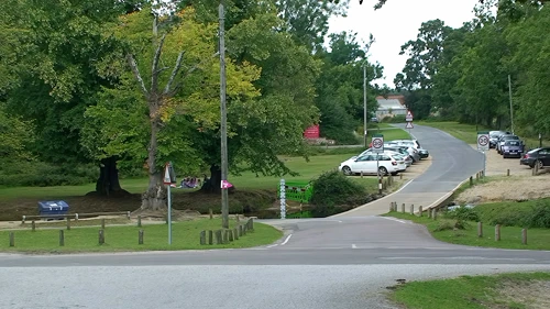 Back on tarmac at Rockford, 6.0 miles in.