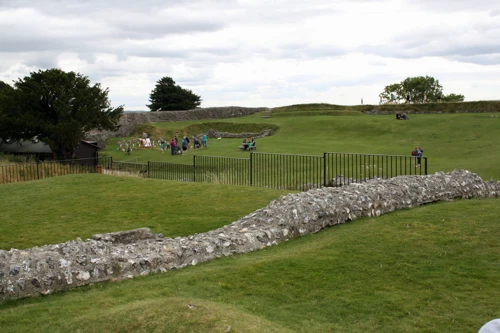 Old Sarum’s Keep, viewed from the other side