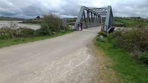 Little Petherick Creek Bridge on the Camel Trail.