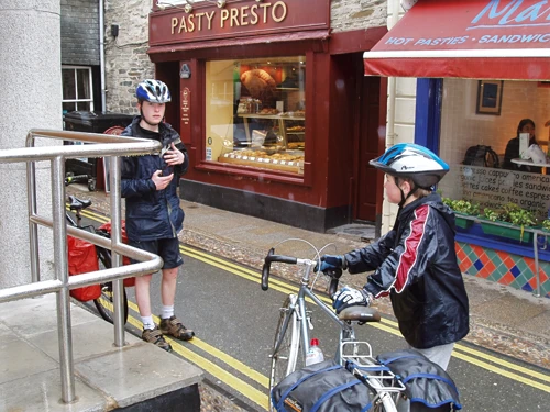Pasties at Padstow.