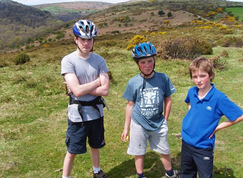 Joe, Josh and Dennis on Dr Blackall's Drive