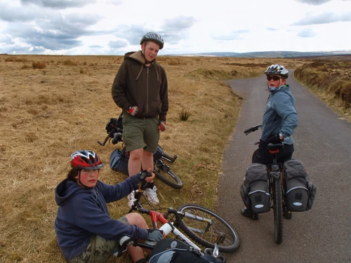 Lang Combe Head, near Exford, 478 m above sea level. The highest road in the South West?