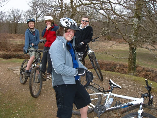 The group at Hembury Fort