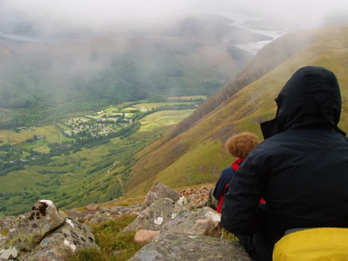 A fine view from Ben Nevis.