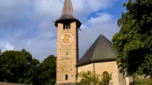 St Martin’s Church, Zillis, dating to AD 840.