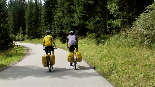 The descent to Splügen.