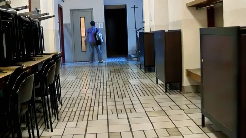 A distinctly Italian feel inside Bellinzona Youth Hostel