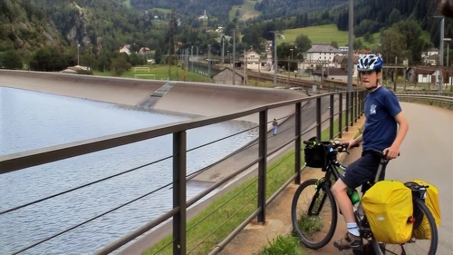 Rodi-Fiesso reservoir—35.3 miles in