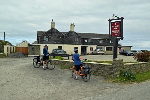 Would Ross Poldark have stayed here? The Poldark Inn, Delabole, 3.3 miles in.