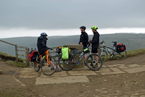 Hollins Cross viewpoint, looking back towards Castleton