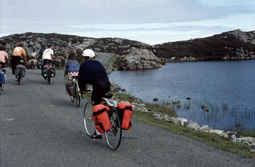 Unique Harris scenery: Loch a Sgurr, a mile south of Finsbay.