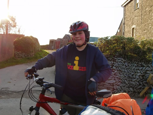 Zac at St Michael Caerhays.