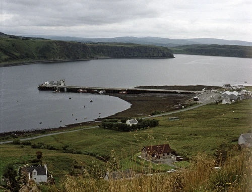 Closing in on Uig ferry terminal—soon boarding for North Uist.