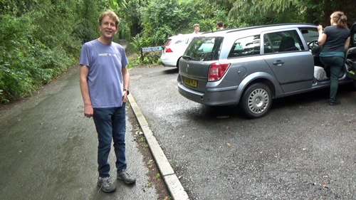Preparing to set off on our 350-mile drive to the Lake District.