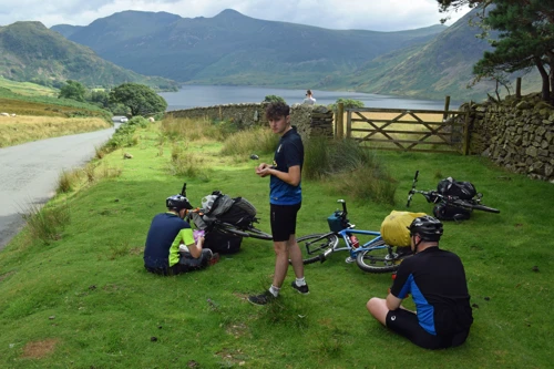 Fabulous views over Crummock Water from Lanthwaite