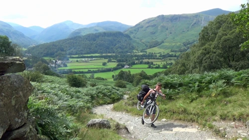 A sample of the bridleway 'shortcut' as recommended by Google