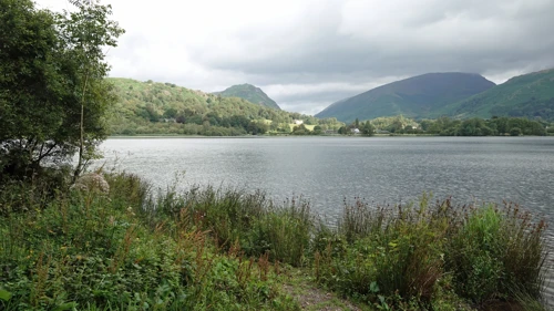 Grasmere from the lakeside cycle path.