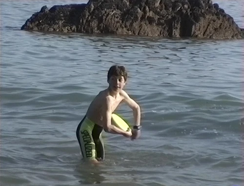 Not to be outdone, Eliot also takes the plunge.