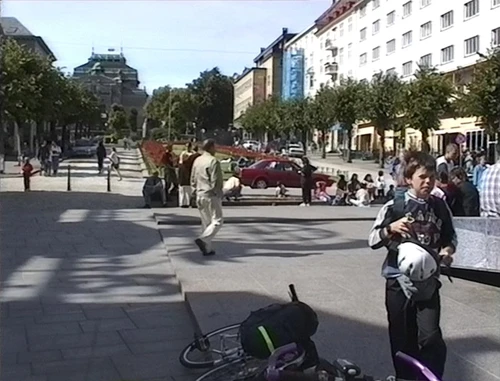 A final hour in Bergen, at King Olav V’s plass.