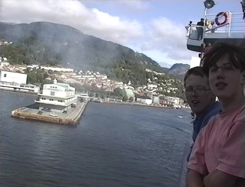 Our ferry departs Bergen; farewell, Norway—for this tour, anyway.