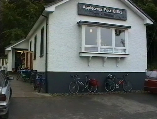 Applecross Post Office and general stores - the only shop for miles.