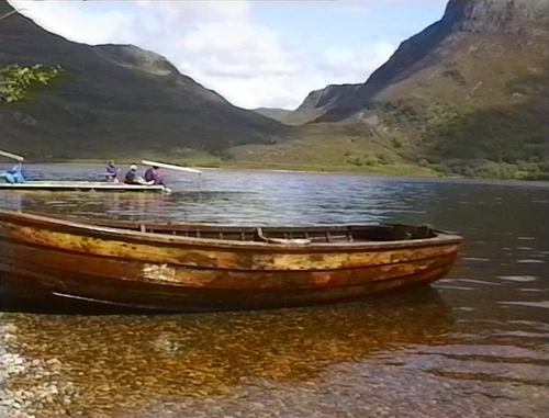 The picture‑postcard jetty on Loch Maree.